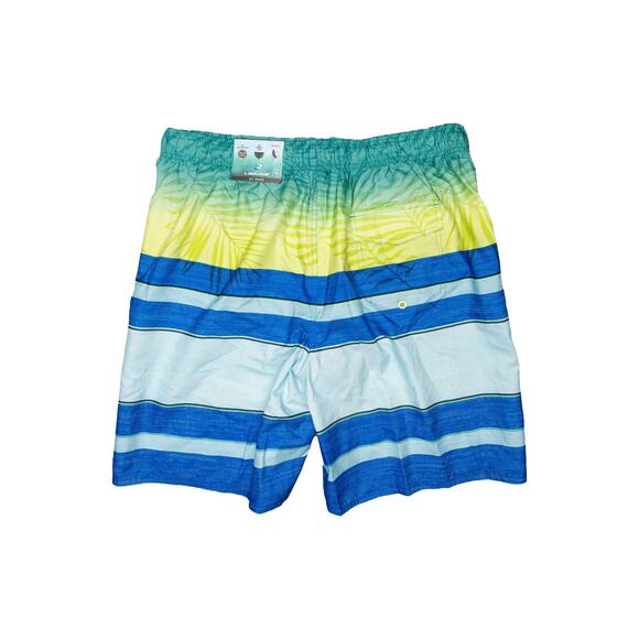 Laguna Men Faded Palm Board Shorts Green Blue Size XL - Picture 2 of 2